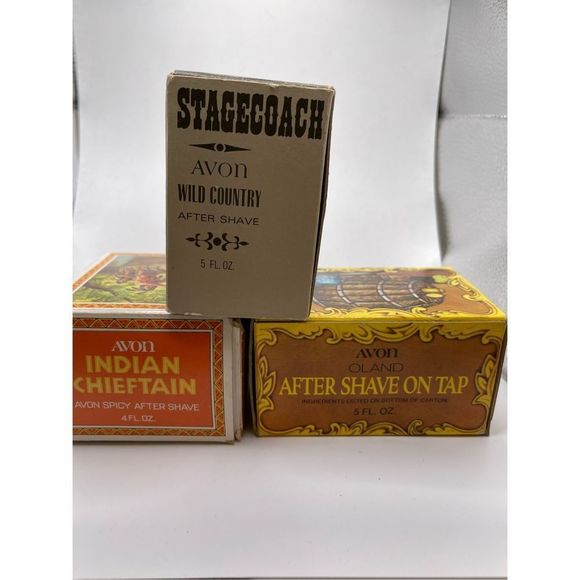 Avon vintage after shave bottles Indian Chieftan, Stagecoach and Barrel on tap - Picture 5 of 5